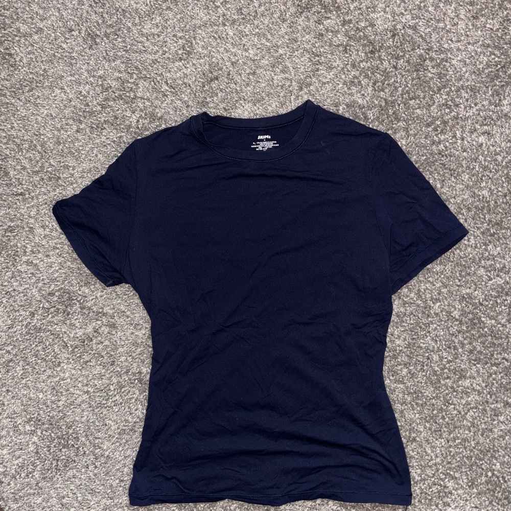 Skims Fits Everybody Tee - Navy
